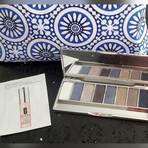 Clinique Wear Evetywhere Blues All About Shadow 8 Pan Eyeshadow Palette Neutrals